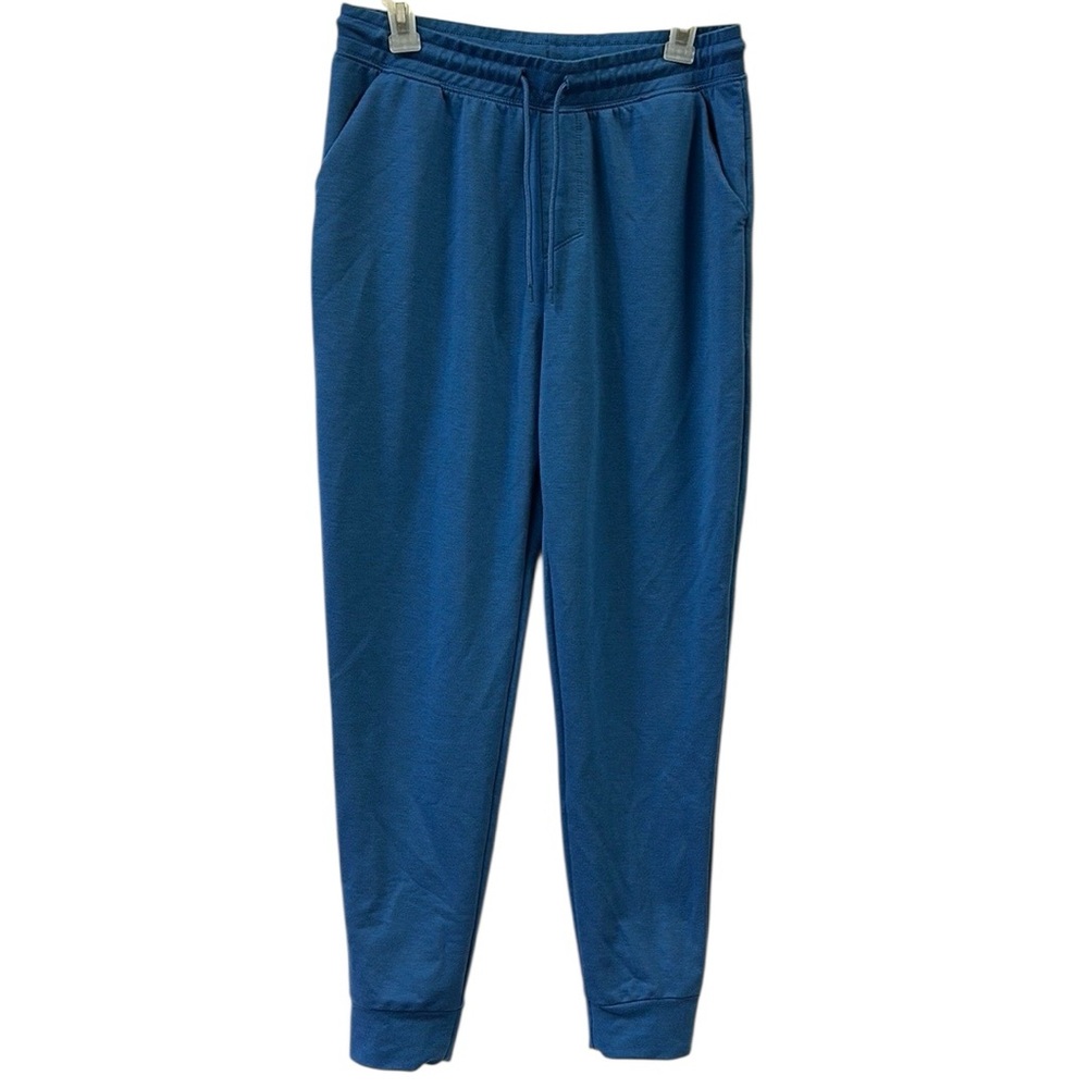 Athletic Works Dri Works Blue Jogger Activewear Loungewear Pants Mens M 32 34